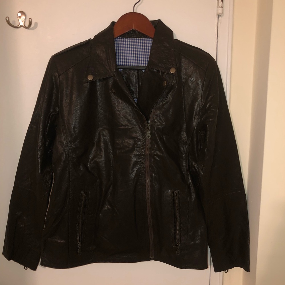 Leather@wool 1 of a kind jackets,original designs